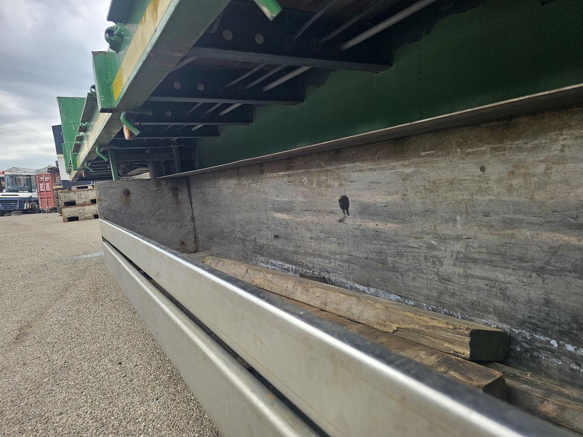 Gebruikt 1999 DRACO TXS 339. HEAVY DUTY FLATBED- CONTAINER LOCKS- BPW DRUM .