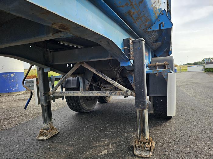 Used 2010 Langendorf C 3 | 2 axle tipper trailer | Saf axles drum | 20 mtr 3