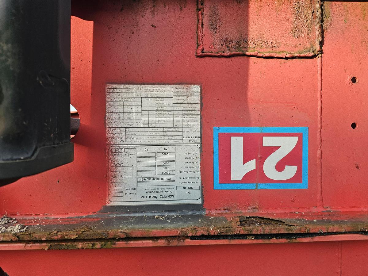 Gebruikt 2009 SCHMITZ SCF 18 20 FOOT CONTAINER CHASSIS | AIR SUSP| SAF DISC.