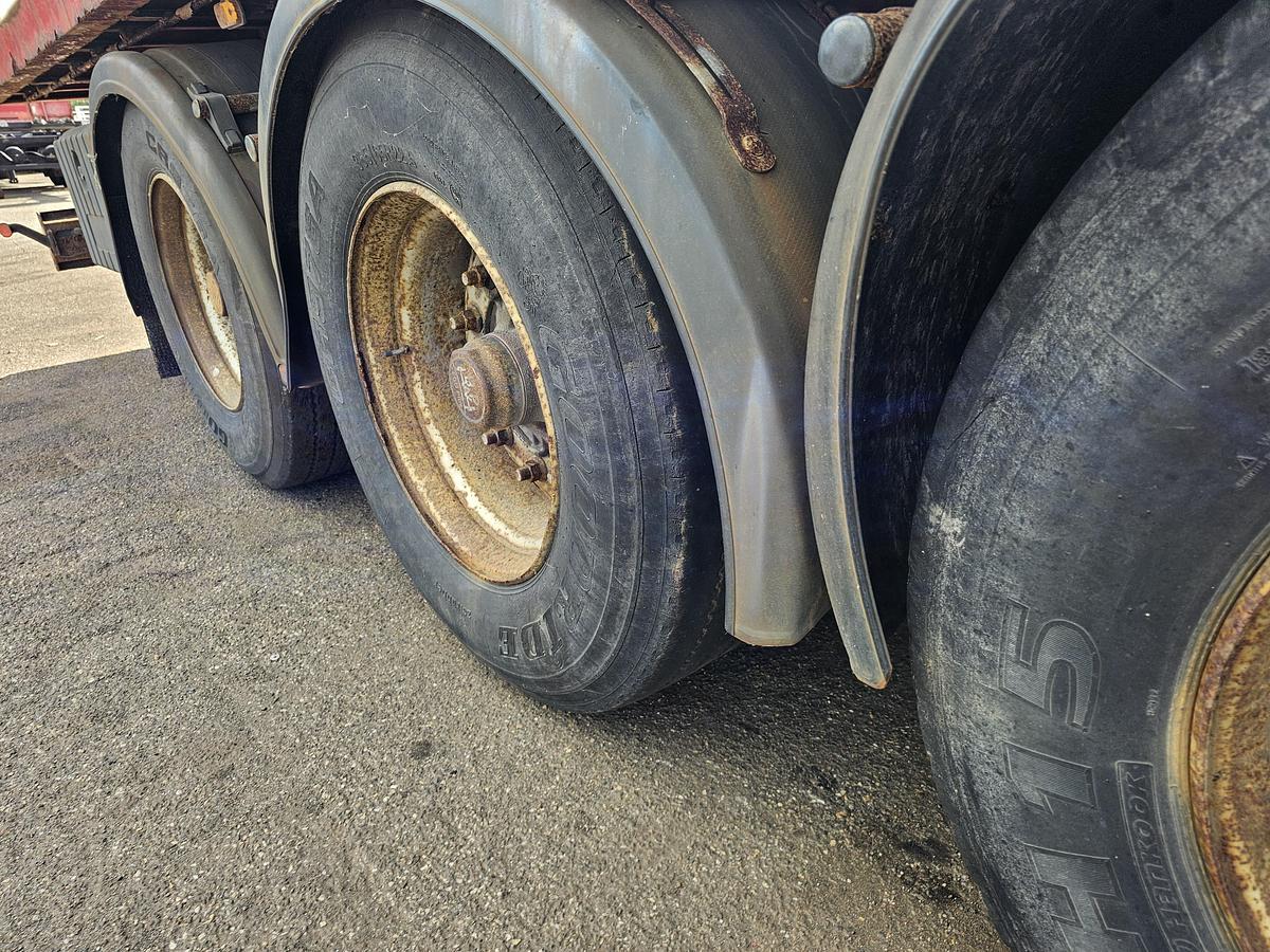 Used 2013 KELBERG S4 OB3 | HEAVY DUTY FLATBED | BPW DRUM