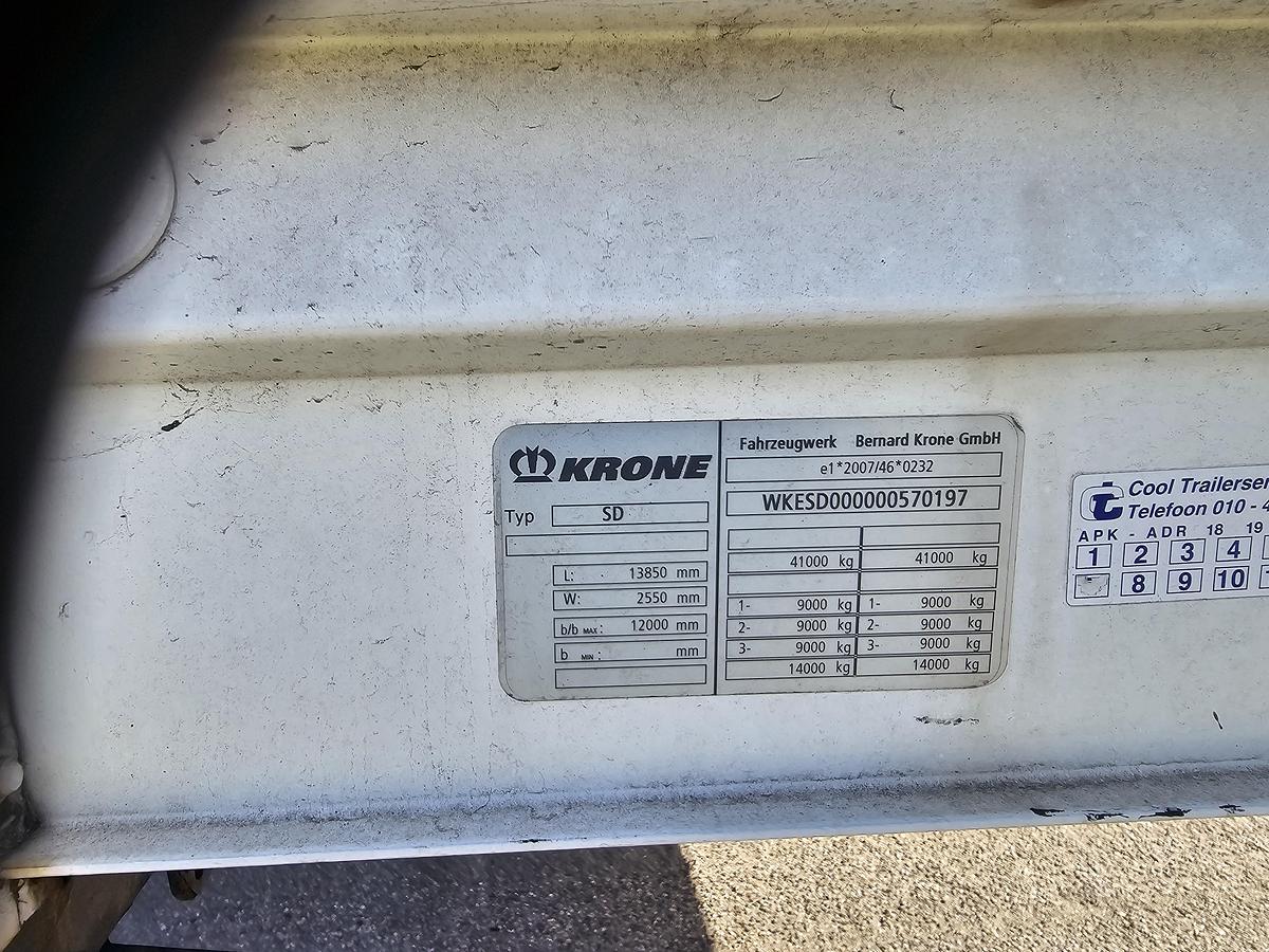 Gebruikt 2013 KRONE SD| SLIDING ROOF | KRONE/VALKX AXLES| DUTCH TRAILER|APK 11-07-2026.