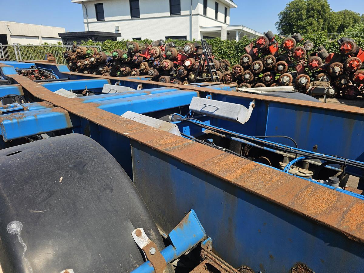 Gebruikt 2001 HRD NT CON.40 foot extendible chassis 2 x 20 foot / landbouw kenteken / geen apk nodig.