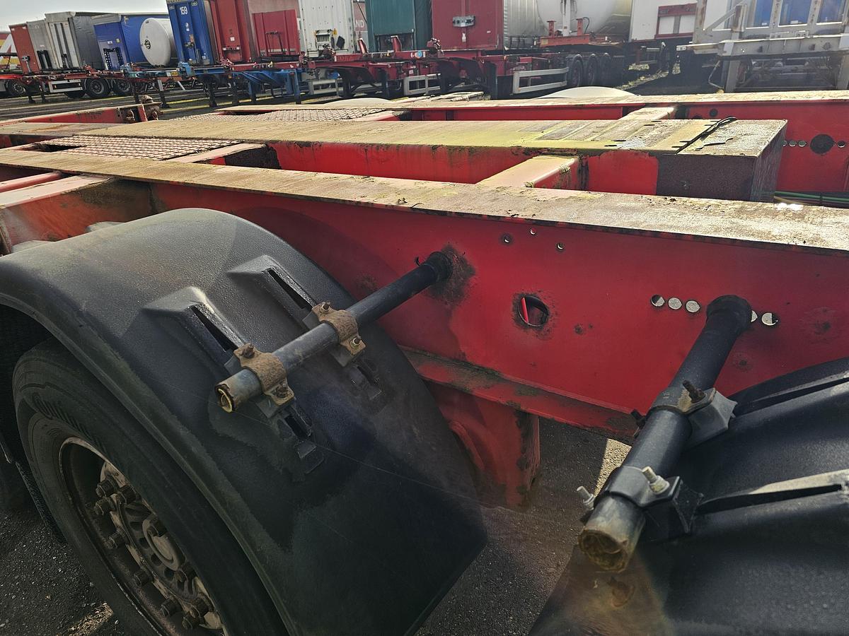 Gebruikt 2007 KRONE SD 27| SAF INTRADISC | SUPER SLIDING.| BELGIUM | 45 /40 FT 2 X 20 FT.