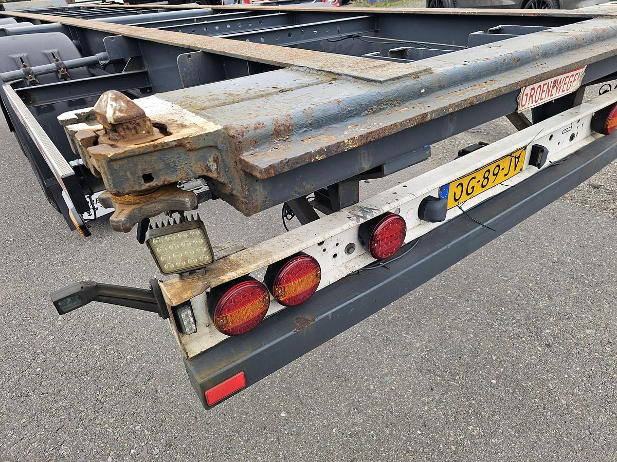 Gebruikt 2000 GROENEWEGEN 45.08 CC-16-27 |BPW DRUM | APK 12-12 2025 |. DUTCH TRAILER.| ALU RIMS.