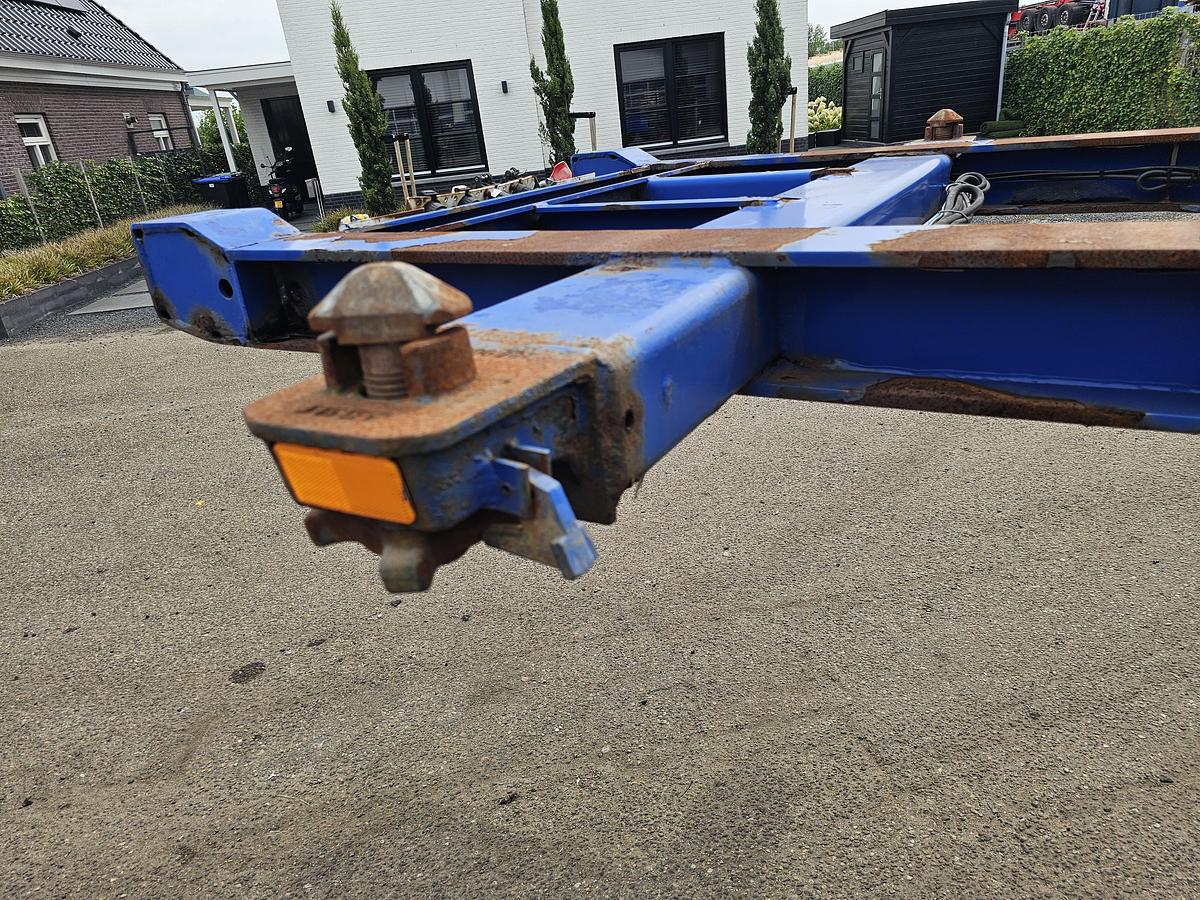Used 2009 KRONE ATL 20 20 FOOT | STEEL SUSPENSION| BPW DRUM.