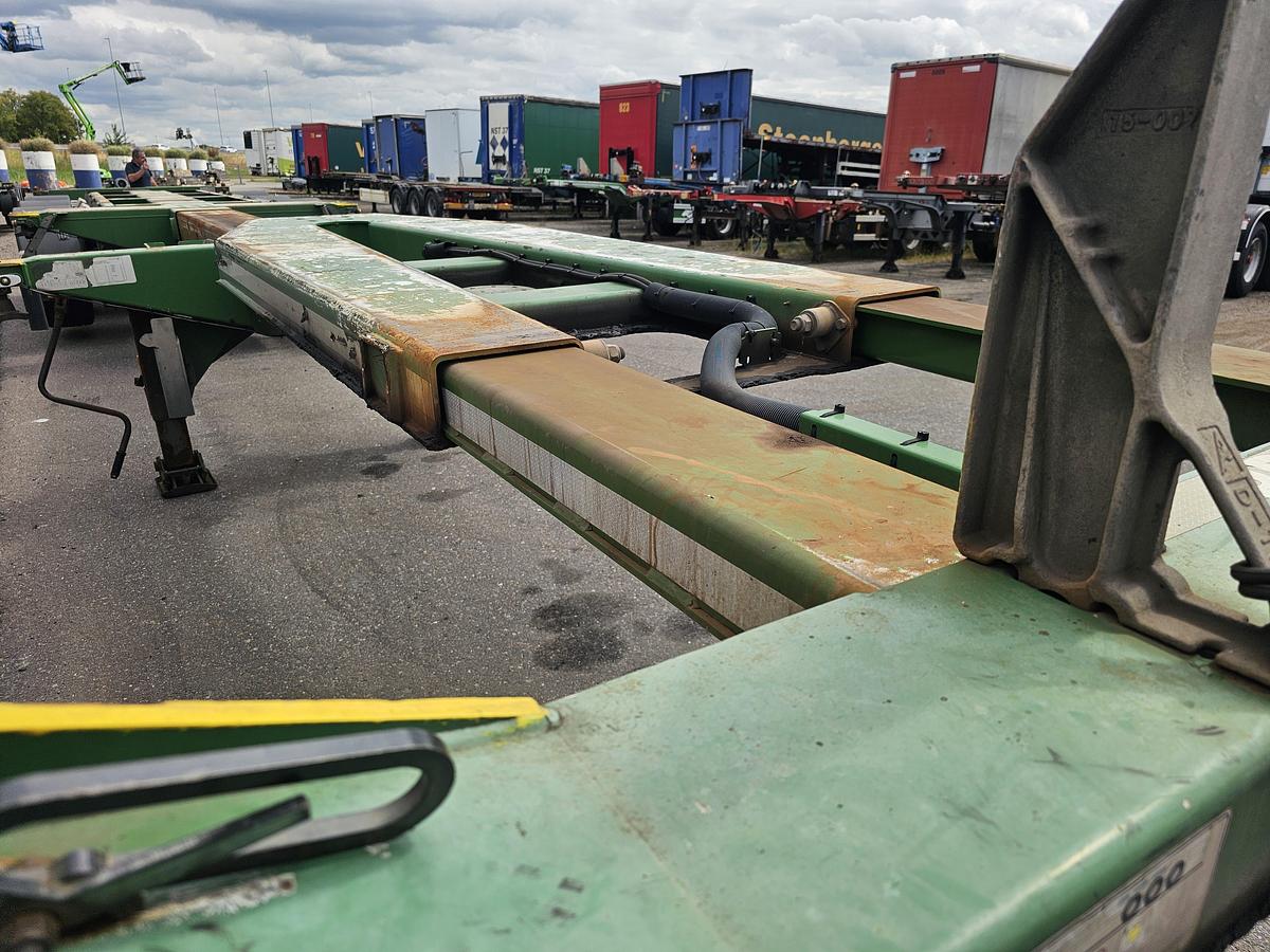 Gebruikt 2016 D-TEC FLEXITRAILER /all connections / 3 x extendible/apk,tuv/ 18-01-2027