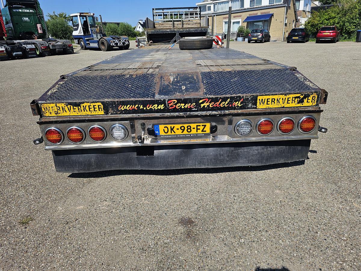 Used 1992 BROSHUIS E 2190/27 | SEMI LOWLOADER | 6 MTR EXTENDIBLE | BEAVER TAIL| SAF DRUM | APK 17-01-2016  |REFURBISHED 2010