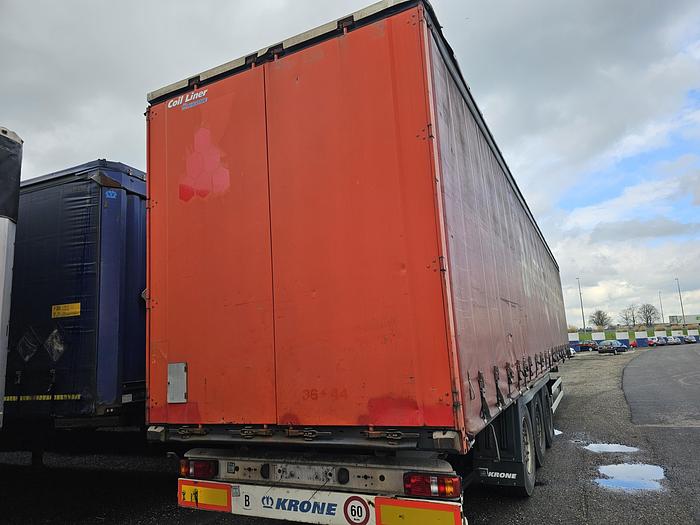 Used 2005 Krone Sd 27 3 axle curtainsider |Saf disc |Belgium Tuv 09-08-2024.