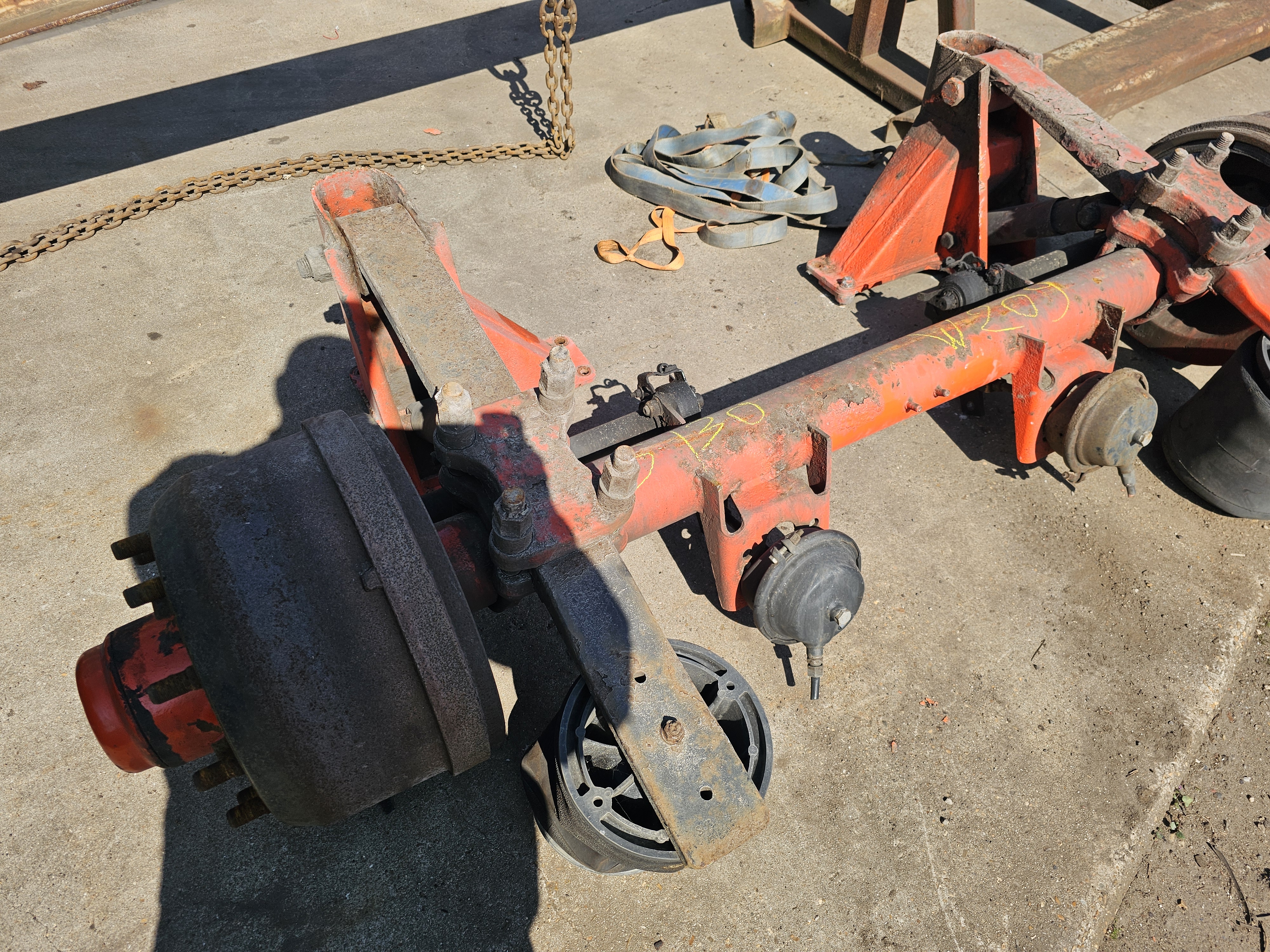 Gebruikt 2005 SMB TRAILER AXLE SINGLE TIRE DRUM