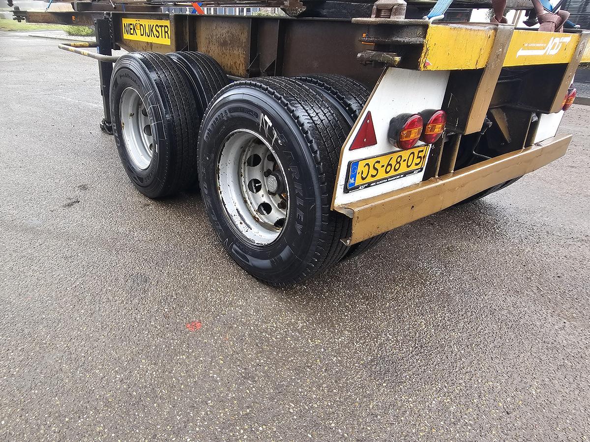 Gebruikt 1973 PACTON 2126 C-2 | 20 FOOT| BLADGEVEERD|DOUBLE TIRES| BPW DRUM.
