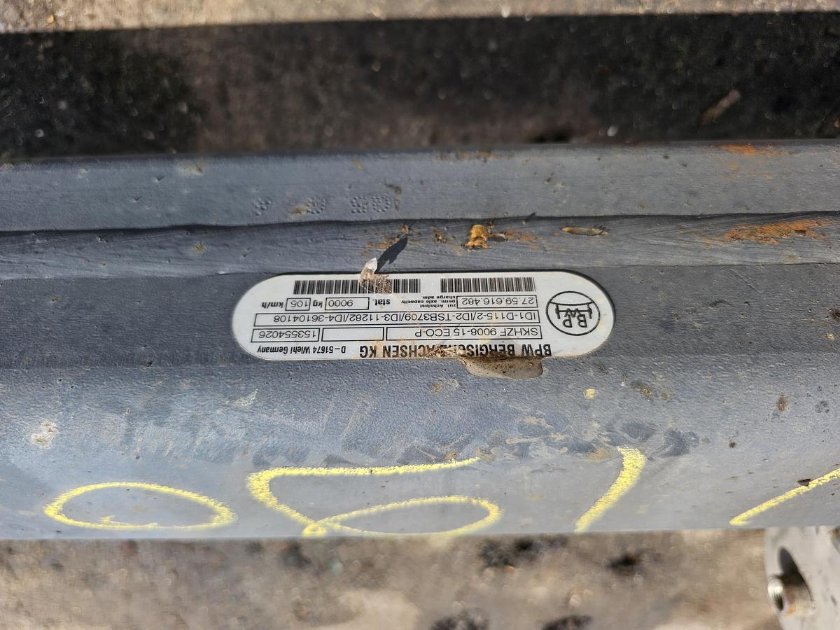 Used 2006 BPW SKHZF 9008-15 ECO P | MEGA AXLE | DISC