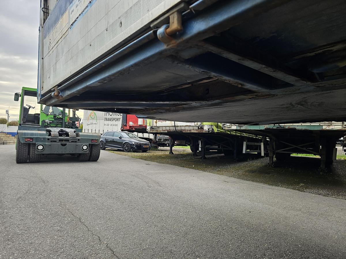 Gebruikt 2011 KRONE SD| FLATBED WITH ALUMINIUM SIDES|. BPW DRUM.