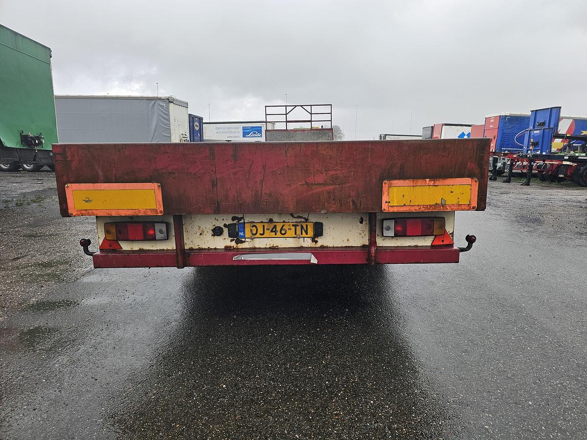 Used 1988 RENDERS ROC 12-27 N14 HEAVY DUTY 3 AXLE SEMITRAILER STEEL FLOOR.| SAF DRUM