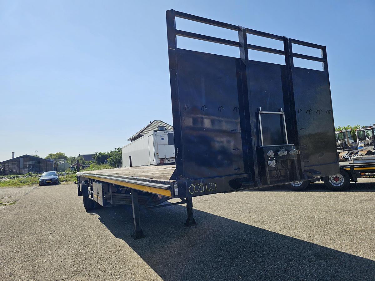Used 1990 CONTAR B 1010 LDS| STEERING AXLE| BPW DRUM | HOLLAND TRAILER .