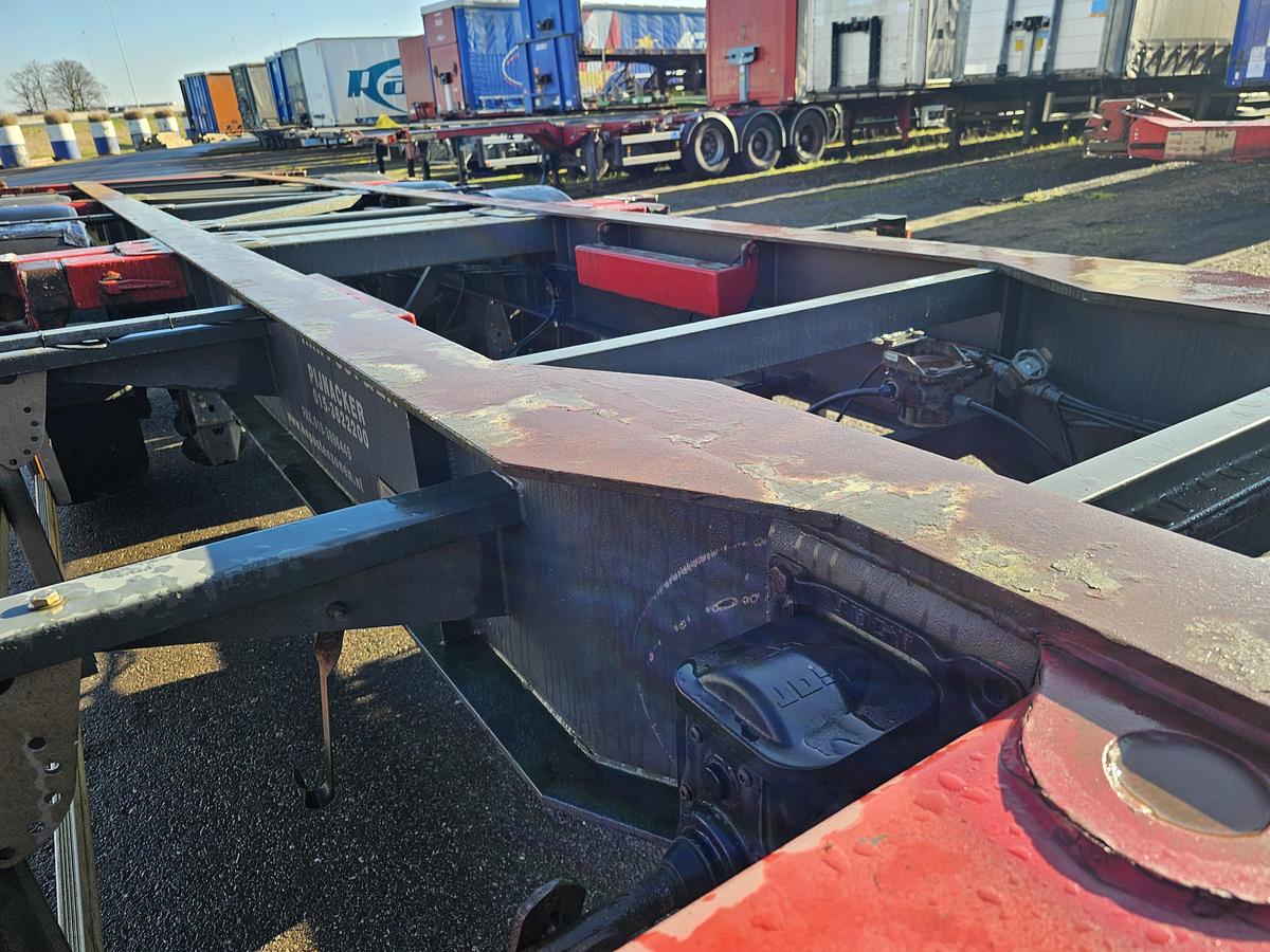 Gebruikt 2001 BURG BPO 12-27 CZ XEX|40 FT |2 X 20 FT |20 FT MIDDLE |BPW DRUM.