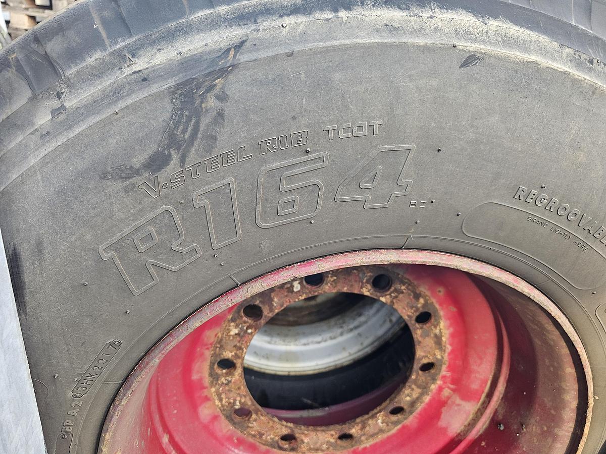 Gebruikt 2010 BRIDGESTONE | R 164 \ TRAILERBAND | 425/65 R 22.5| 4 STUKS | 12-12-8-5 MM PROFIEL|