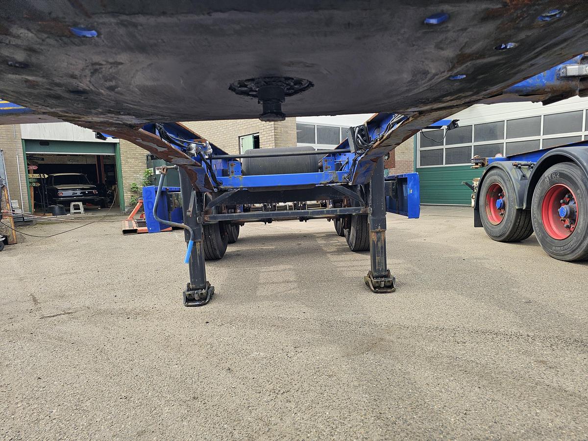 Used 2009 KRONE ATL 20 20 FOOT | STEEL SUSPENSION| BPW DRUM.