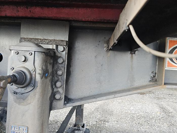 Used 2009 A.J.K OP 17-27/22.5 | Steel tipper \ steel chassis/box.| holland trailer.