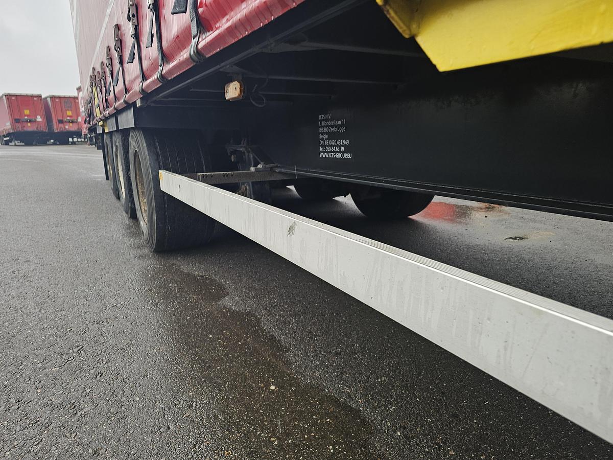Used 2014 LAG 0-3-GC | 3 AXLE MEGA TRAILER|HUCKEPACK.|8 PIECES. | BELGIUM|BPW DRUM.