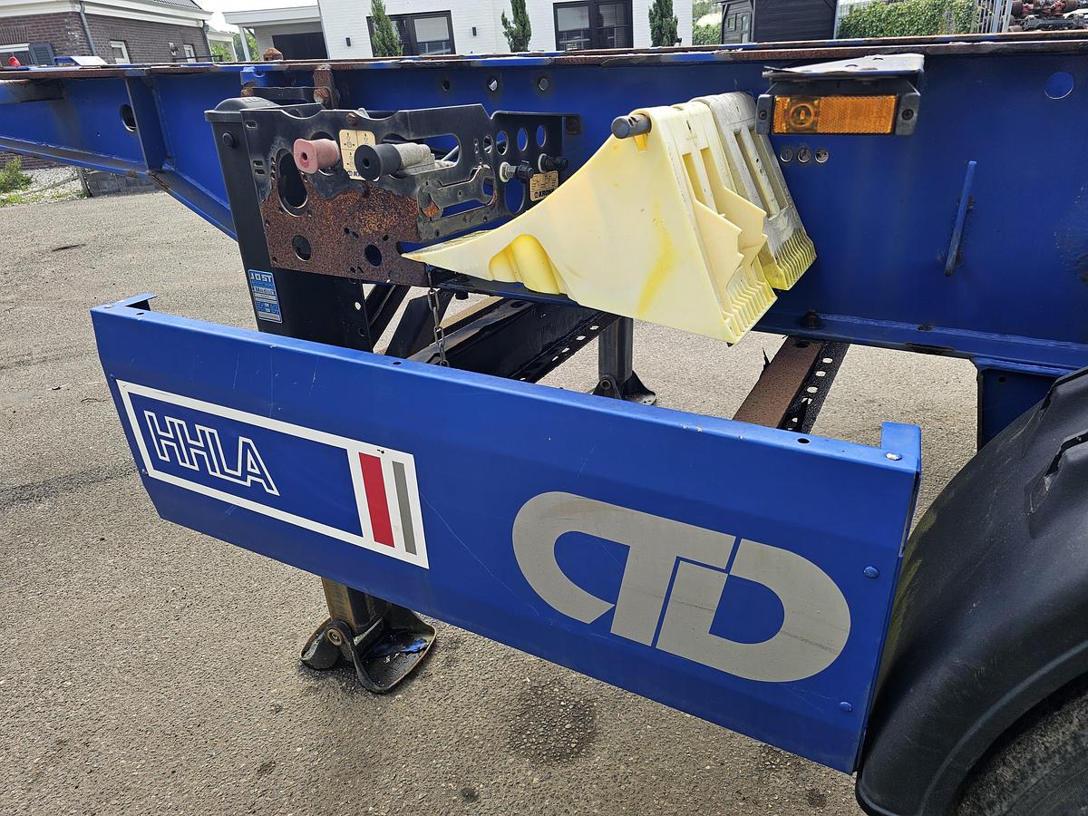 Used 2010 KRONE ATL 20 20 FOOT | STEEL SUSPENSION| BPW DRUM.