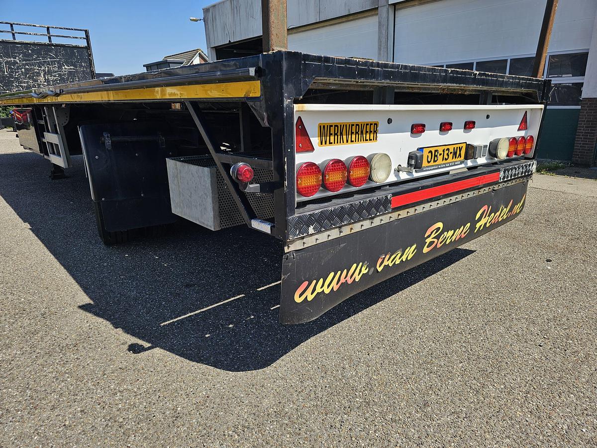 Used 1990 CONTAR B 1010 LDS| STEERING AXLE| BPW DRUM | HOLLAND TRAILER .