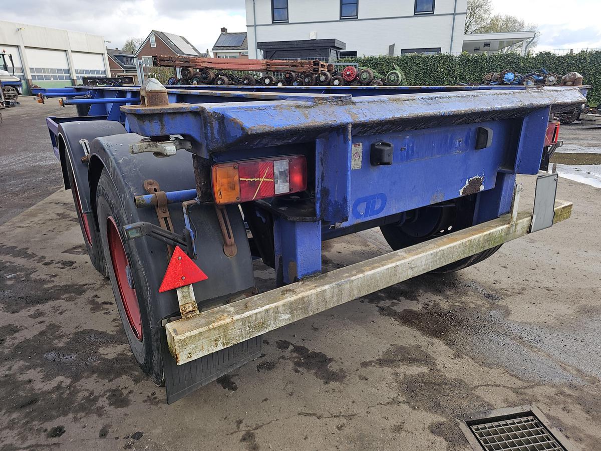 Used 2007 MKF METALLBAU CS 20 | 20 FOOT CONTAINER CHASSIS | BPW DRUM | STEEL SUSPENSION| GOOD QUALITY.