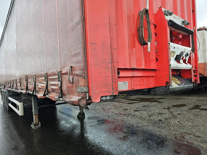 Used 2005 Krone Sd 27 3 axle curtainsider |Saf disc |Belgium Tuv 09-08-2024.