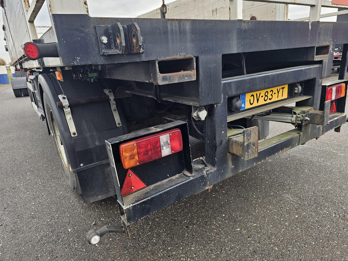 Gebruikt 1998 LAG 1 AS | NO STEERING | DUTCH TRAILER OV-83-YT | FOR GASPALLETS . ALU SIDES.