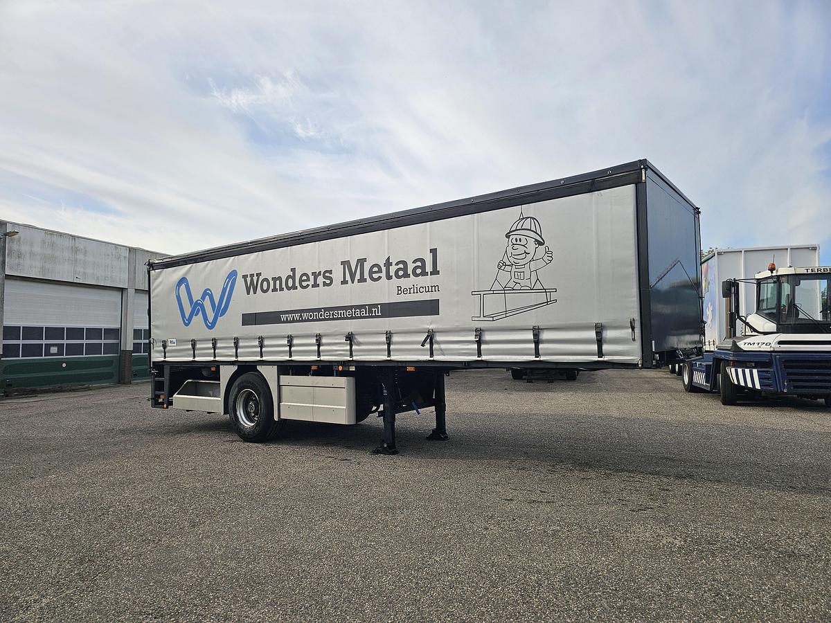 Gebruikt 1997 BROSHUIS 1AOU 10 10 /SINGLE AXLE/ SAF DRUM/ OLD BUT LIKE NEW/ (EXTENDIBLE) APK,TUV 10-06-2027.