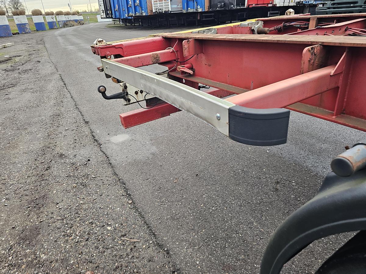 Gebruikt 2003 GROENEWEGEN 45 CC-16-27 TUN | 45 ft 40 ft 2 x 20 fFT | dutch chassis OH-08-JB | bpw drum.