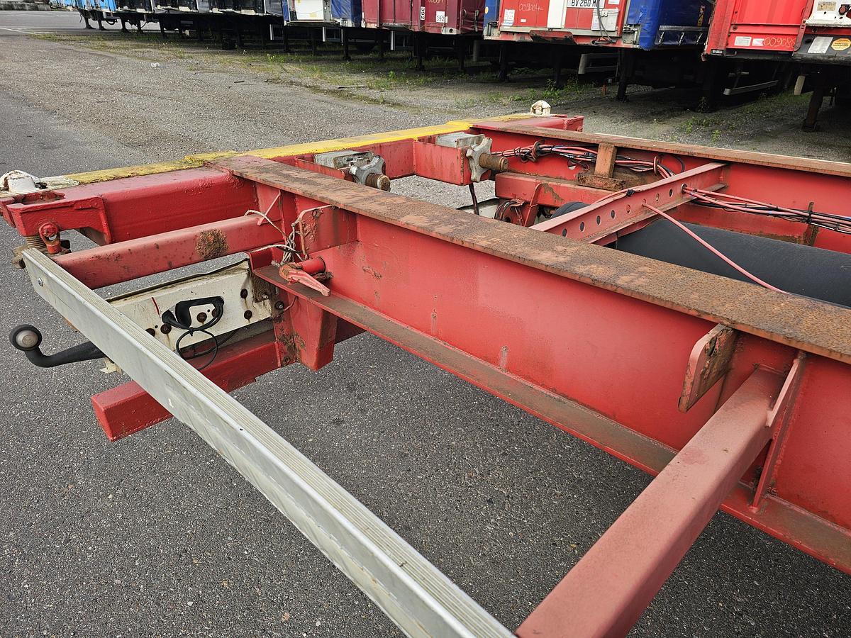 Used 2003 GROENEWEGEN 45 CC-16-27 TUN | 45 ft 40 ft 2 x 20 fFT | dutch chassis | bpw drum.