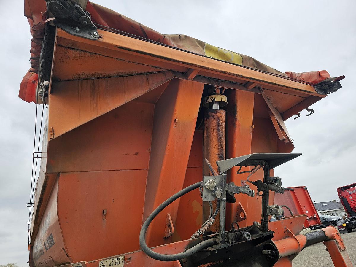 Gebruikt 2002 ROBUSTE KAISER. S3302G37 | TIPPER| STEEL CHASSIS STEEL BOX|SAF DRUM.