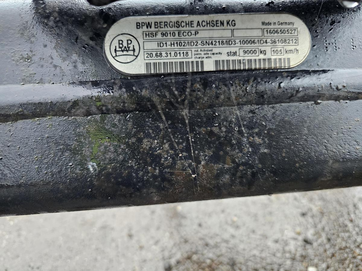Gebruikt 2010 BPW HSF 9010 ECO-P | TRAILERAXLE |DRUM. 10 pieces.