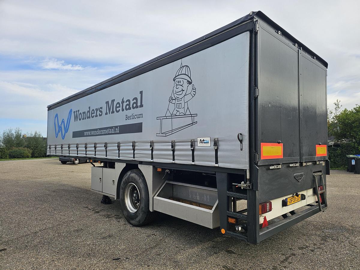 Gebruikt 1997 BROSHUIS 1AOU 10 10 /SINGLE AXLE/ SAF DRUM/ OLD BUT LIKE NEW/ (EXTENDIBLE) APK,TUV 10-06-2027.