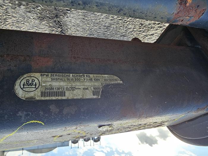 Used 2015 BPW SHSFHLL 9010 ECO-P STEERING AXLE. UNUSED.