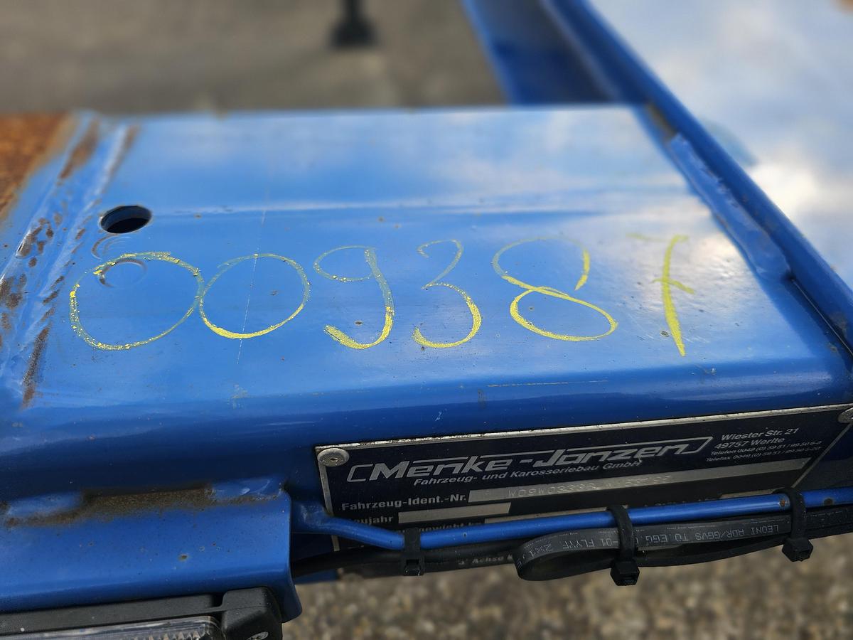 Gebruikt 2018 MENKE JANZEN 40 FOOT STRAIGHT / 2 X 20/30 FOOT./ BPW DRUM / STEEL /STEEL SUSPENSION / LIKE NEW.