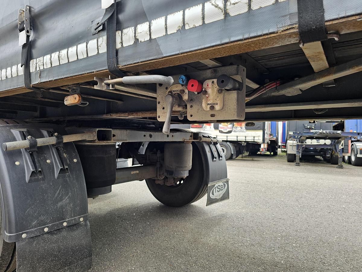 Used 2009 PACTON TBD344 | STEERING AXLE | HOLLAND TRAILER |HEAVY DUTY| TUV/ APK 20-1-2026.