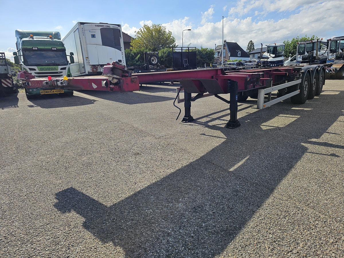 Used 2005 FREUHAUF OCCZ 42-327 A| 40 FT HIGHCUBE| 2 X 20 FOOT 20 FOOT MIDDLE  | SAF DISC.| DUTCH TRAILER.