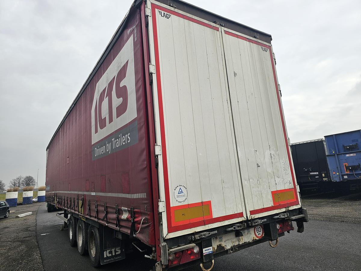 Used 2014 LAG 0-3-GC | 3 AXLE MEGA TRAILER|HUCKEPACK.|8 PIECES. | BELGIUM|BPW DRUM.