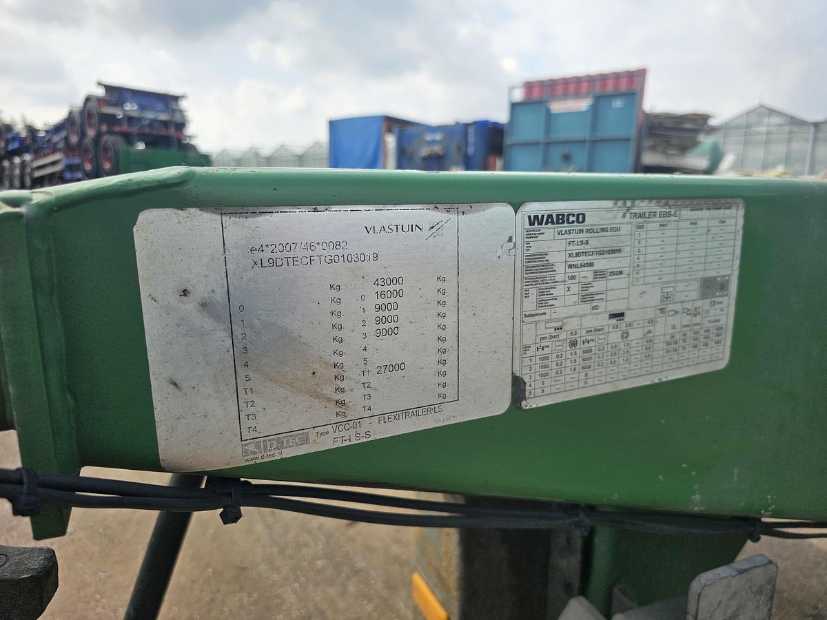 Gebruikt 2016 D-TEC VCC-01 FLEXITRAILER/ALL CONNECTIONS/ APK/TUV 23-01-2027.