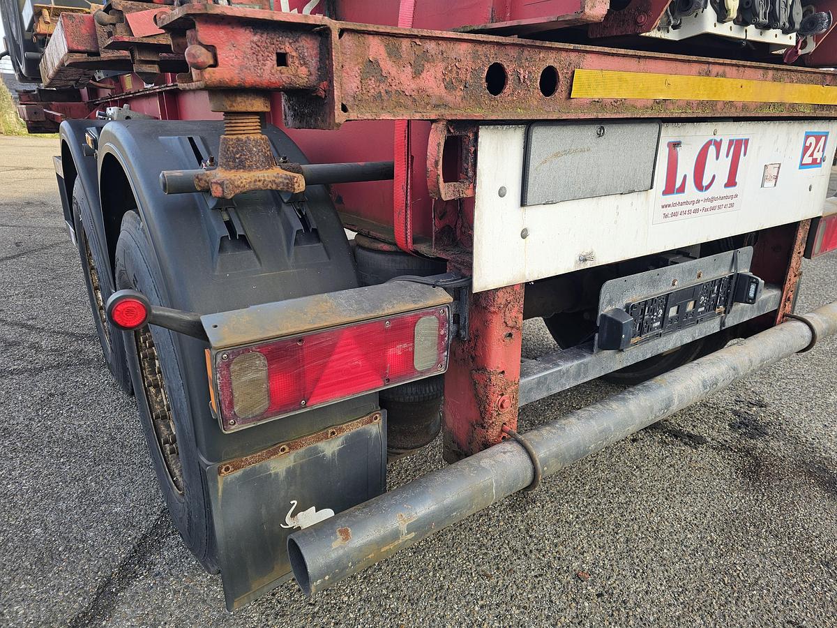 Gebruikt 2009 SCHMITZ SCF 18 20 FOOT CONTAINER CHASSIS | AIR SUSP| SAF DISC.