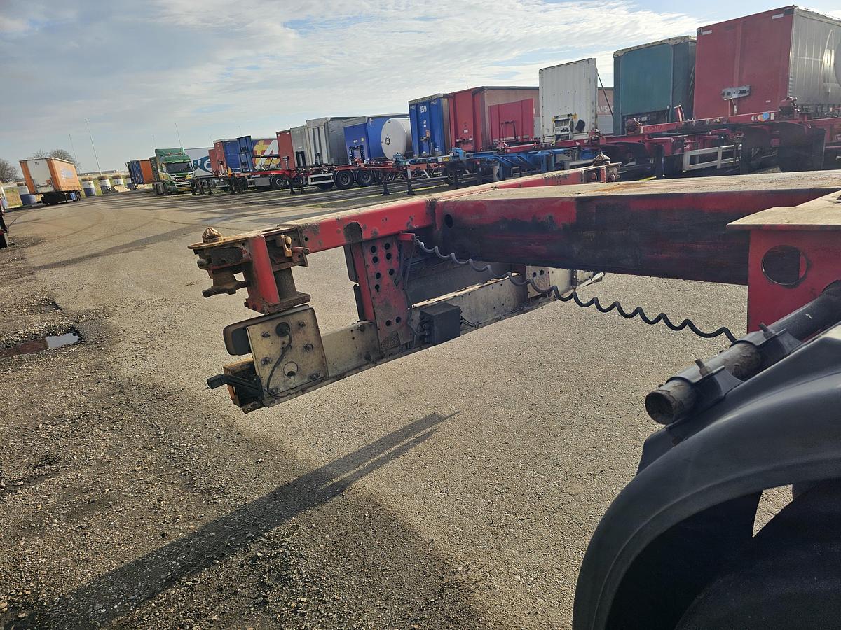 Gebruikt 2007 KRONE SD 27| SAF INTRADISC | SUPER SLIDING.| BELGIUM | 45 /40 FT 2 X 20 FT.