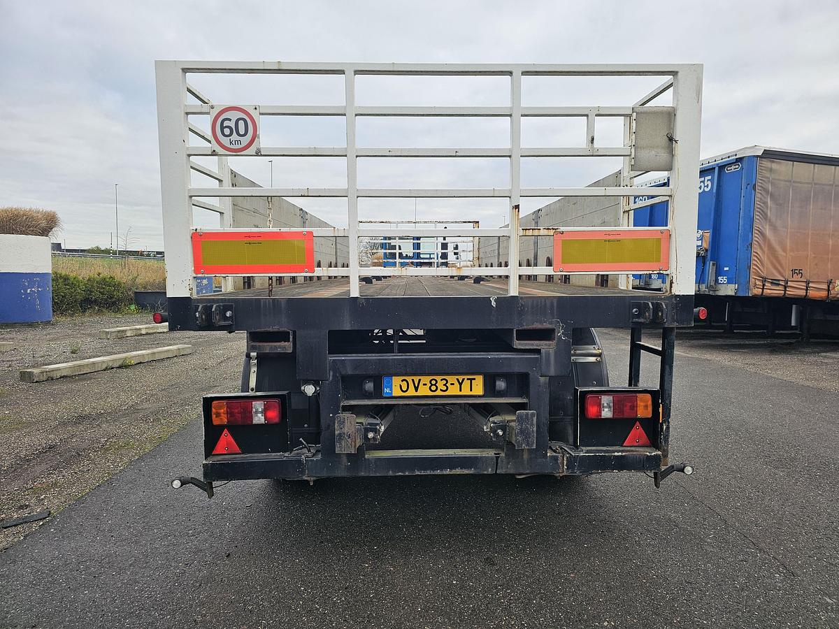Gebruikt 1998 LAG 1 AS | NO STEERING | DUTCH TRAILER OV-83-YT | FOR GASPALLETS . ALU SIDES.