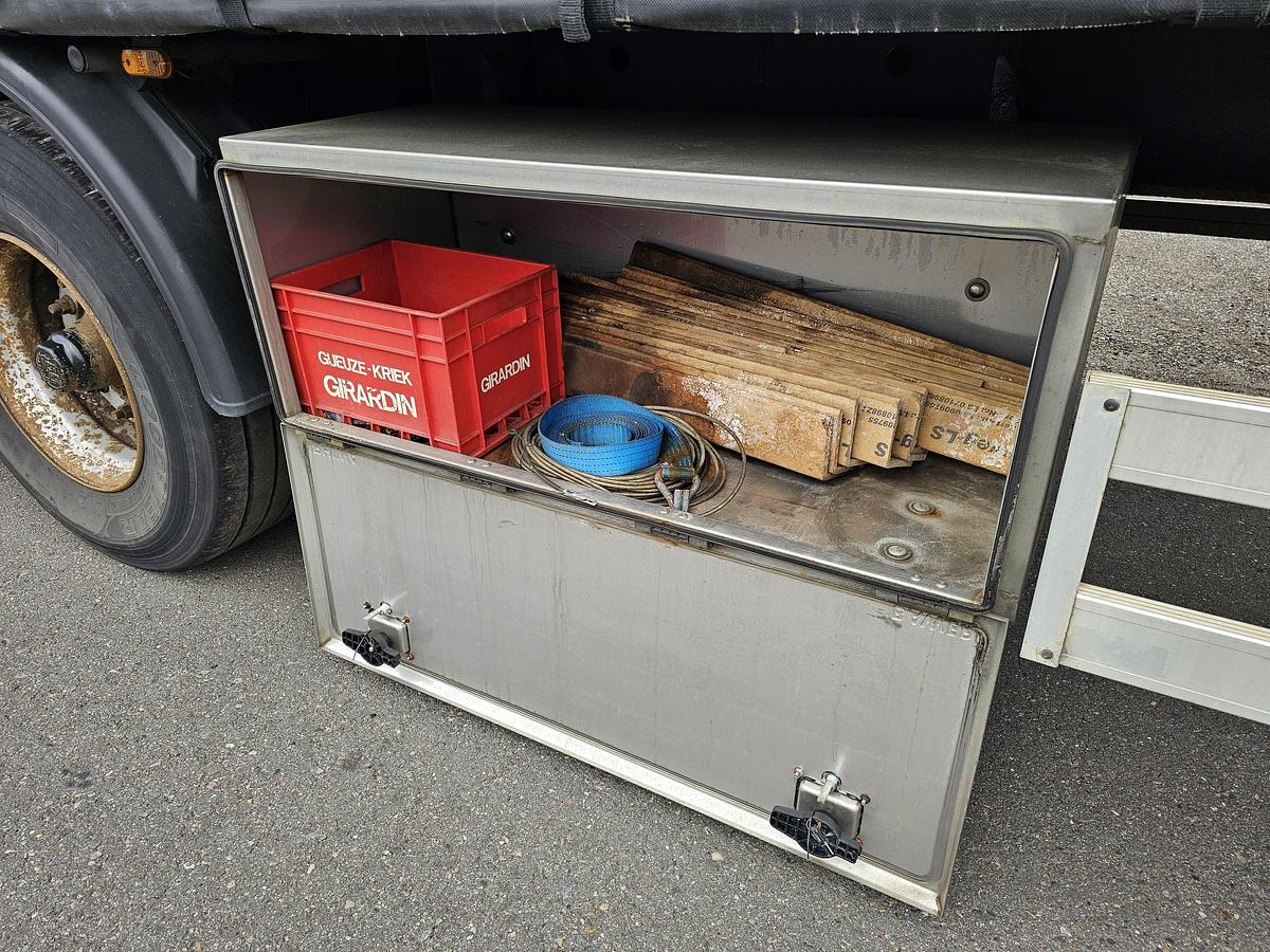 Used 2009 PACTON TBD344 | STEERING AXLE | HOLLAND TRAILER |HEAVY DUTY| TUV/ APK 20-1-2026.