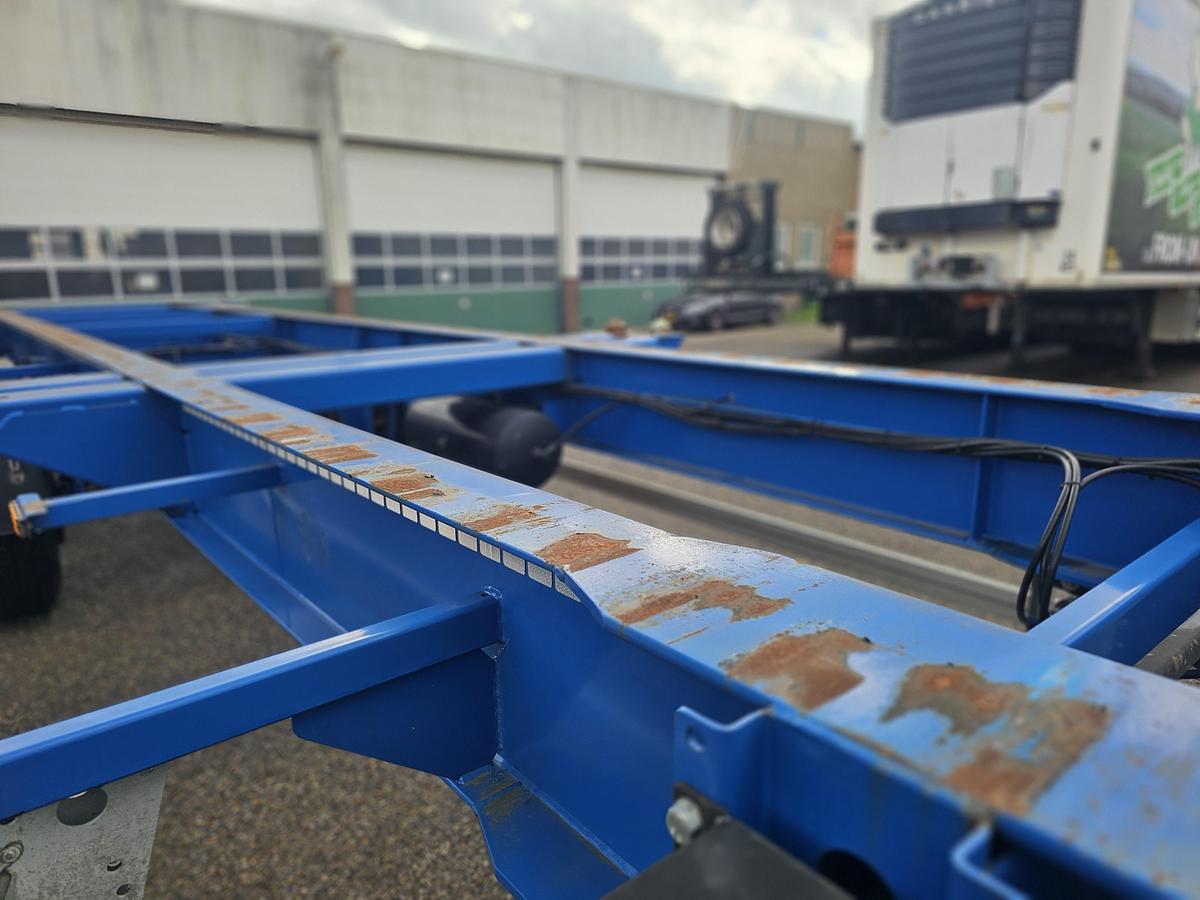 Gebruikt 2018 MENKE JANZEN 40 FOOT STRAIGHT / 2 X 20/30 FOOT./ BPW DRUM / STEEL /STEEL SUSPENSION / LIKE NEW.