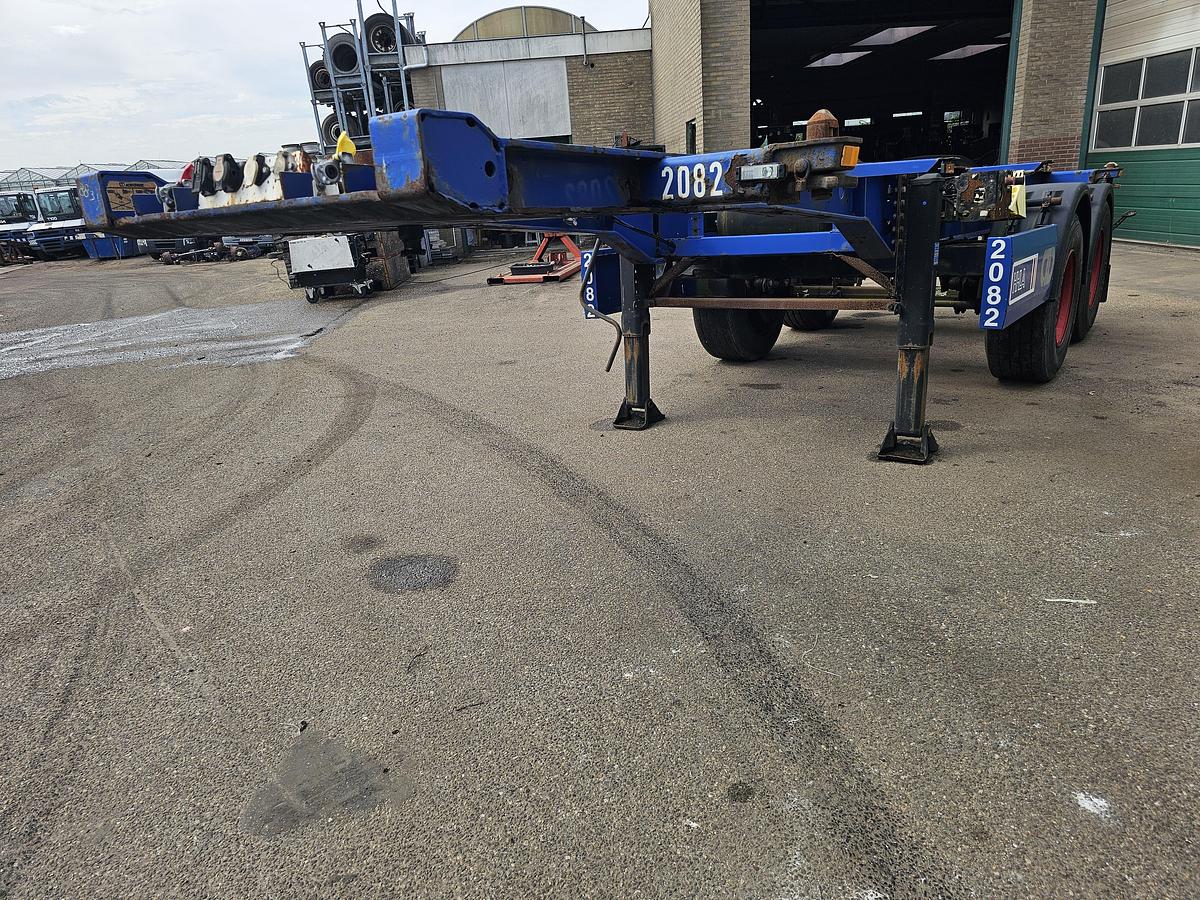 Used 2010 KRONE ATL 20 20 FOOT | STEEL SUSPENSION| BPW DRUM.