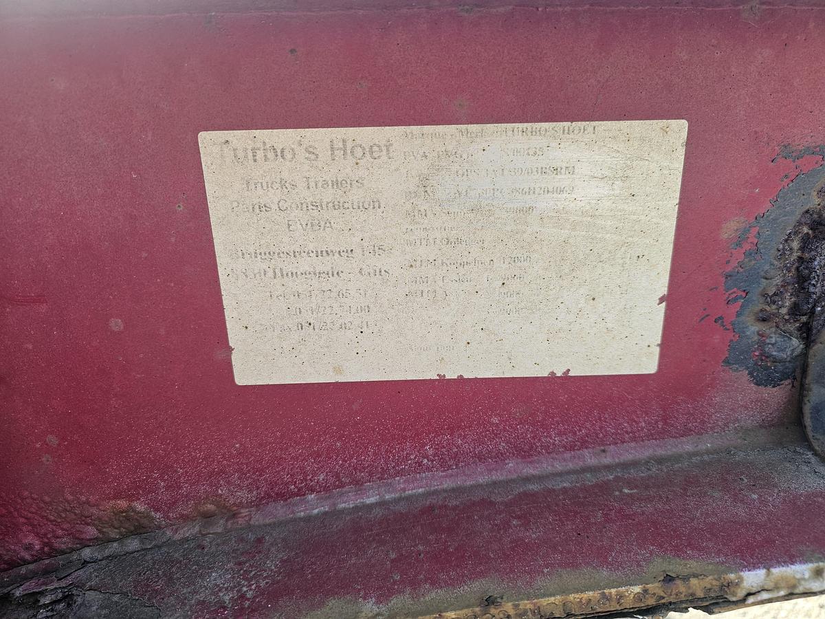 Gebruikt 2006 TURBO,S HOET OPS/3AT/39/03BSRM | 40 FT 2 X 20 FOOT | STRAIGHT CHASSIS | BPW DRUM.