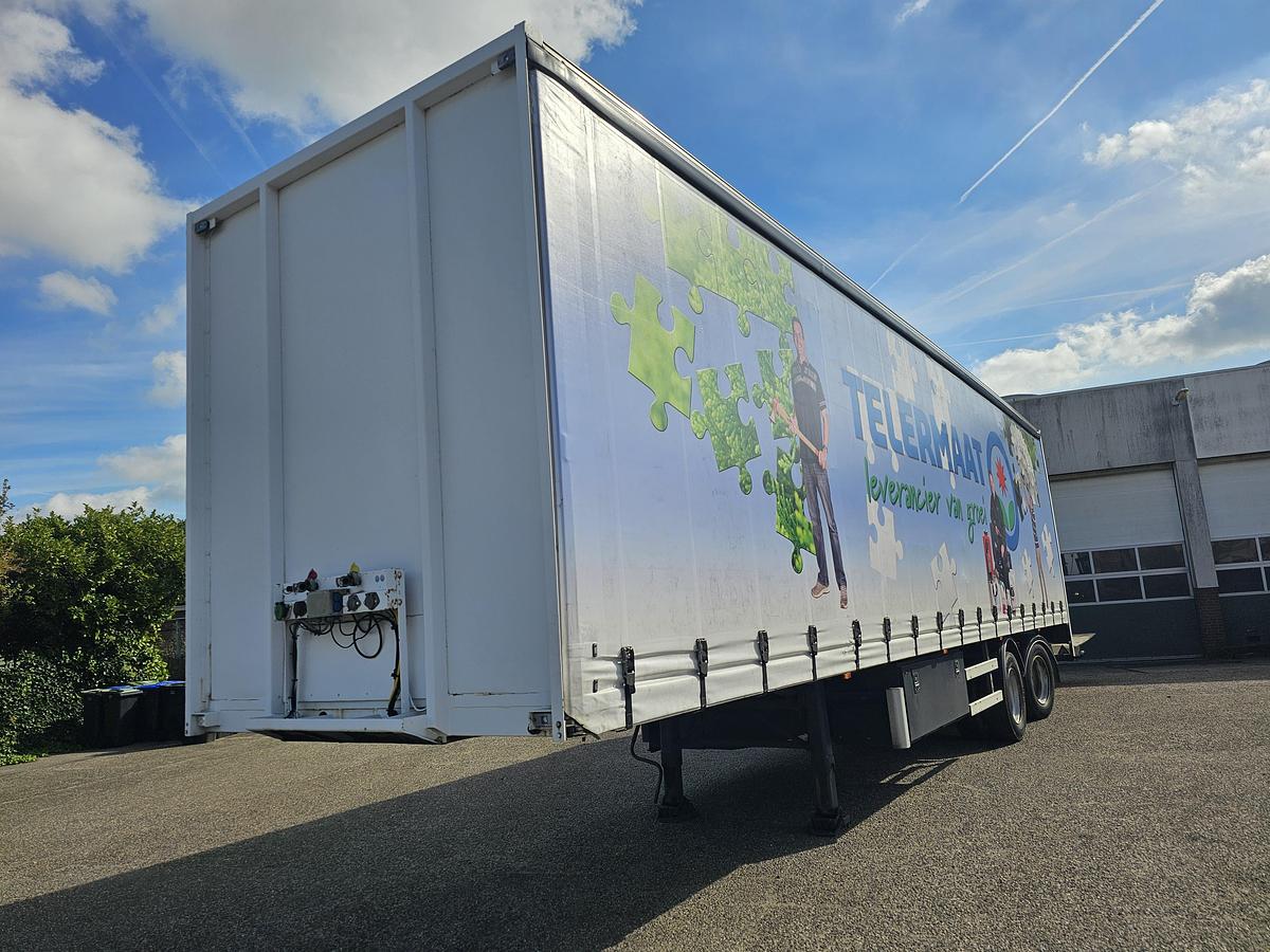 Gebruikt 2000 PACTON T2-001 STEERING AXLE/LOADING LIFT/ BPW DRUM.