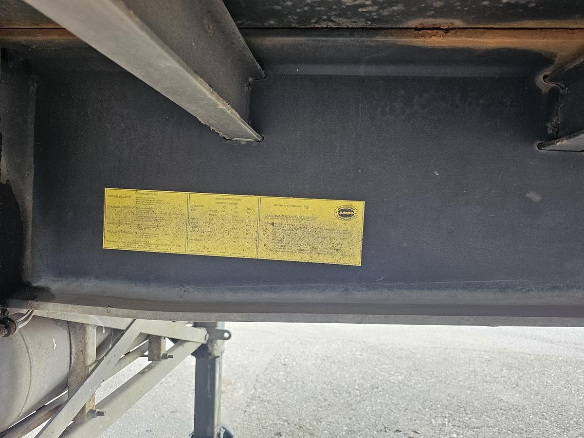 Gebruikt 1995 JUMBO DO 300 S/ 2 X STEERING /BPW DRUM / DOUBLE TIRES/ LIFT AXLE