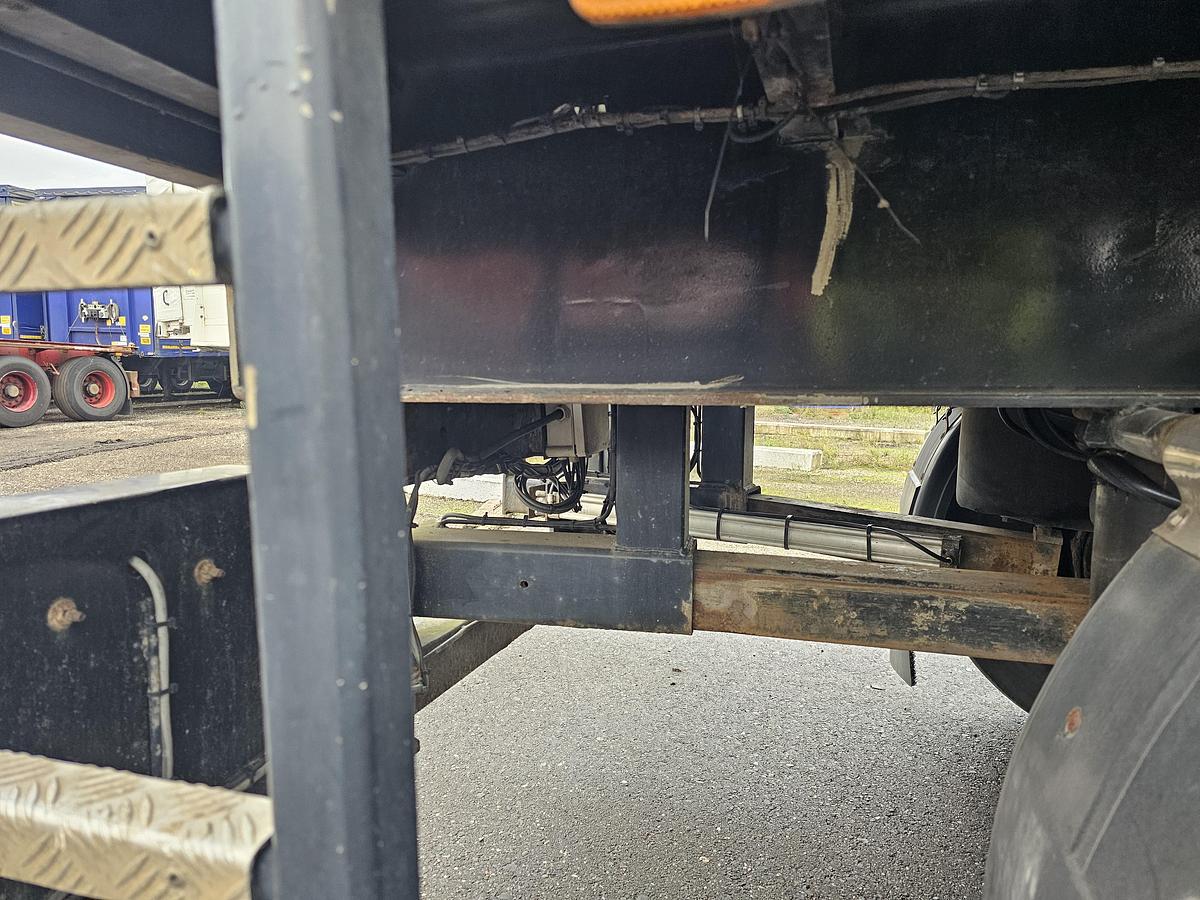 Gebruikt 1998 LAG 1 AS | NO STEERING | DUTCH TRAILER OV-83-YT | FOR GASPALLETS . ALU SIDES.